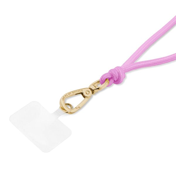 iDeal of Sweden Cord Phone Strap Universal - Telefoonkoord - Universeel - Bubblegum Pink Ombre