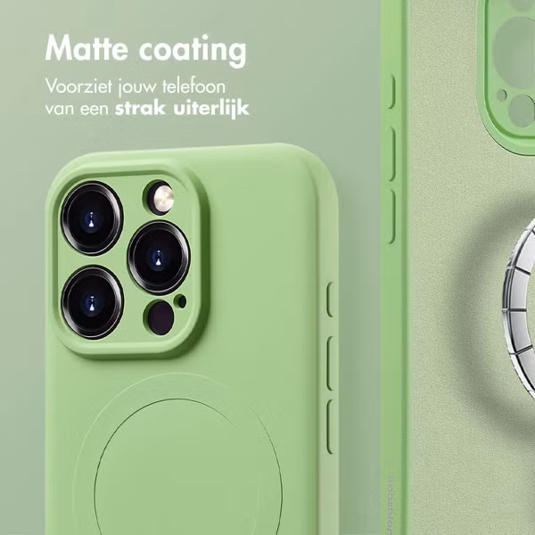 imoshion Color Backcover met MagSafe Apple iPhone 16 Pro - Groen