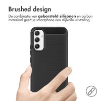 imoshion Brushed Backcover Samsung Galaxy A34 (5G) - Zwart