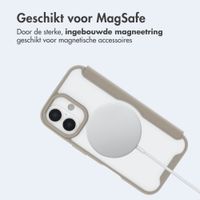 imoshion Transparante Bookcase met MagSafe Apple iPhone 16 - Beige