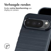 imoshion Brushed Backcover Google Pixel 11 Pro - Donkerblauw