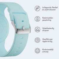 imoshion AirTag Kinderarmband - Houder voor Apple AirTag - One Size - Denim Blue