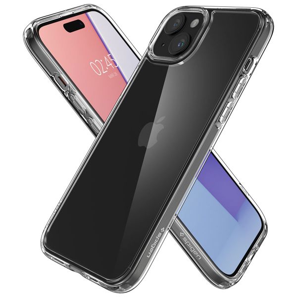 Spigen Ultra Hybrid Backcover iPhone 15 - Crystal Clear