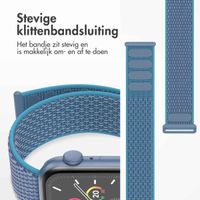 imoshion Nylon bandje Apple Watch Series 1 t/m 9 / SE (38/40/41 mm) | Series 10 / 11 (42 mm) - Marine Blue