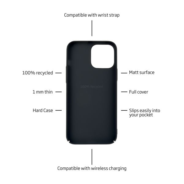 Holdit Slim Case Apple iPhone 14 Pro - Zwart