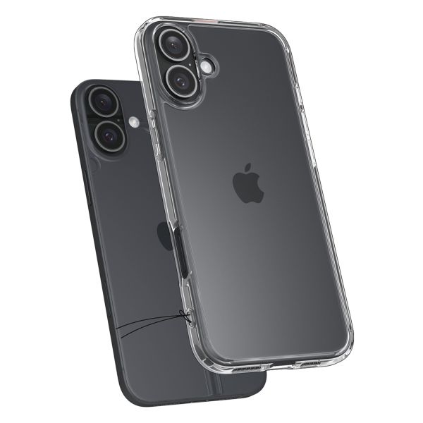 Spigen Ultra Hybrid Backcover Apple iPhone 16 - Crystal Clear