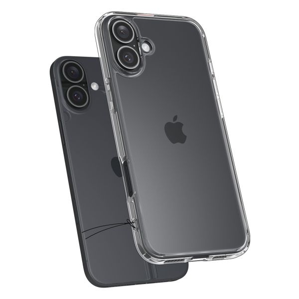 Spigen Ultra Hybrid Backcover iPhone 16 - Crystal Clear