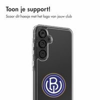 Clear Backcover Samsung Galaxy A55 - ASV Blauw-Wit