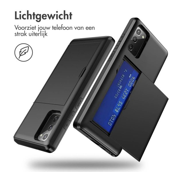 imoshion Backcover met pasjeshouder Samsung Galaxy S20 FE - Zwart