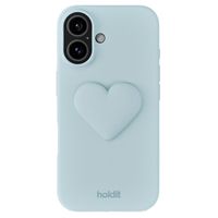 Holdit Silicone Sticker Heart - Mineral Blue