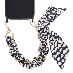 Selencia Luxe Polskoord met Sjaal - Zwart