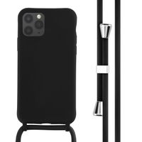 imoshion Siliconen hoesje met koord Apple iPhone 11 Pro - Zwart