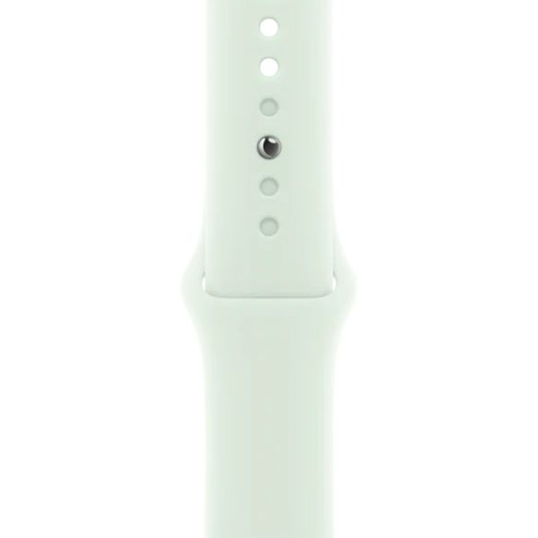 Apple Sport Band Apple Watch Series 1 t/m 9 / SE (38/40/41 mm) | Series 10 / 11 (42 mm) - Maat M/L - Soft Mint