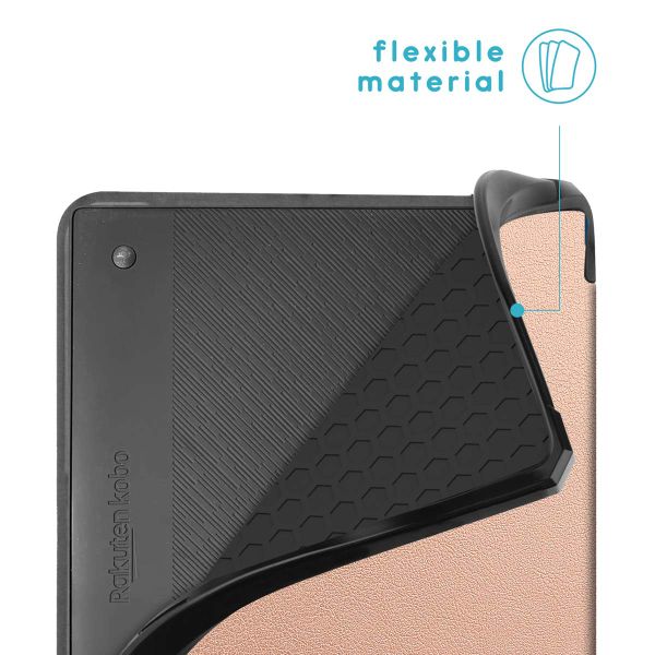 imoshion Vouwbare Bookcase Kobo Elipsa 2E - Rosé Goud