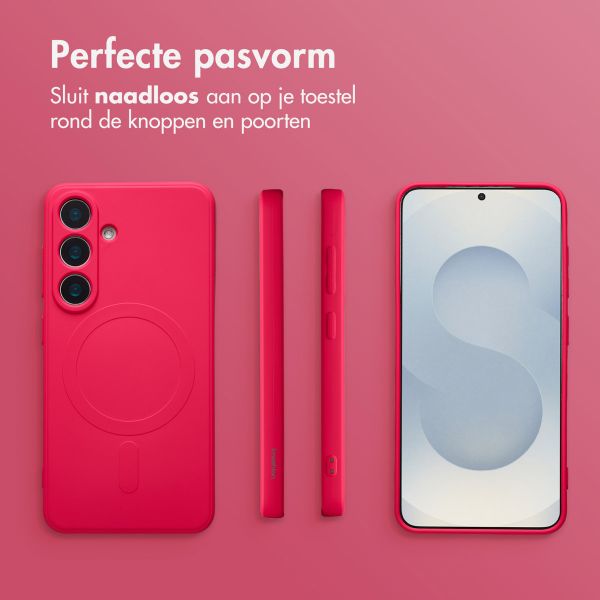 imoshion Color Backcover met MagSafe Samsung Galaxy S25 - Neon Pink