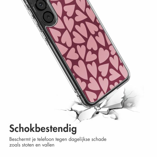 imoshion Design hoesje Samsung Galaxy A55 - Hearty Blush