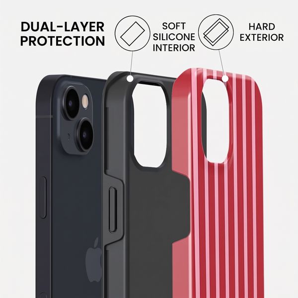 Burga Tough Case with MagSafe Apple iPhone 14 - Strawberry Jam