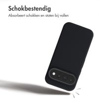 Accezz Liquid Silicone Backcover met MagSafe Google Pixel 11 / 11 Pro / 10 / 10 Pro - Zwart