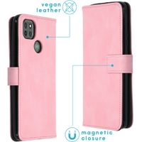 imoshion Luxe Bookcase Motorola Moto G9 Power - Roze