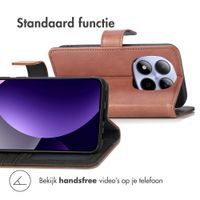 imoshion Luxe Bookcase Xiaomi Redmi Note 15 (4G) - Bruin
