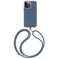 Coehl Muse MagSafe Backcover met koord iPhone 15 Pro - Sapphire Blue