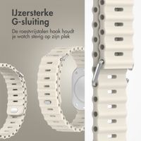 Accezz Ocean bandje Apple Watch Series 1 - 9 / SE (38/40/41 mm) | Series 10 / 11 (42 mm) - Sterrenlicht