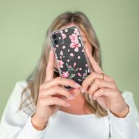 imoshion Design hoesje Huawei P30 Lite - Bloem - Roze