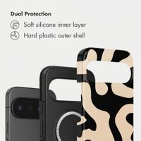 Selencia Vivid Case with MagSafe Google Pixel 11 - Art Wave Black