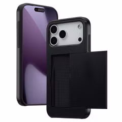 imoshion Backcover met pasjeshouder Apple iPhone 17 Pro Max - Zwart