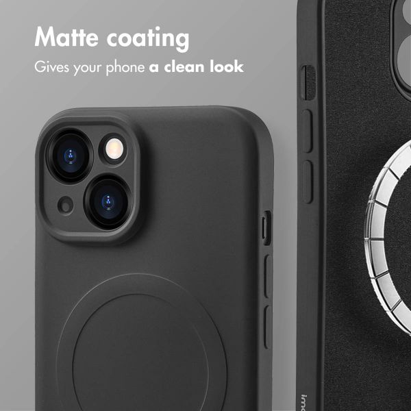 imoshion Colour Back Cover with MagSafe Apple iPhone 15 - Black