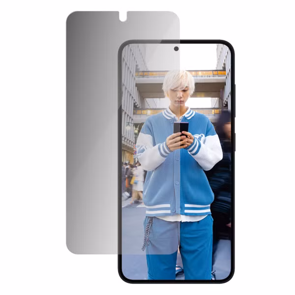 PanzerGlass Privacy Ultra-Wide Fit Anti-Bacterial Screenprotector incl. applicator Samsung Galaxy S25 Edge