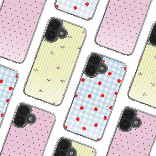 imoshion Design hoesje Apple iPhone 16 - Garden Stripes