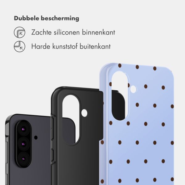 Selencia Vivid Backcover Samsung Galaxy A36 / A56 - Happy Dots Digital Sky