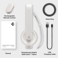 Spigen MagSafe Tripod Selfie Stick - met afstandsbediening - Universeel - 74CM - Dune Beige