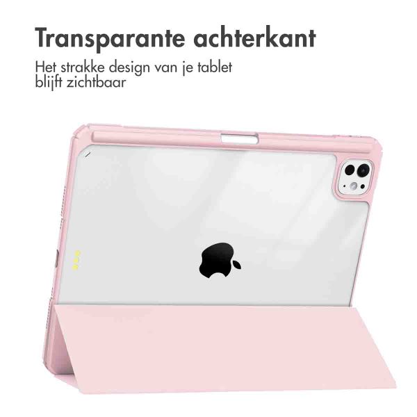 imoshion Trifold Hardcase Bookcase Apple iPad Pro 11 (2024) M4 - Roze