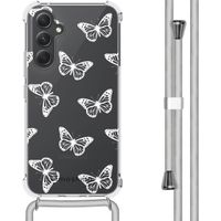 imoshion Design hoesje met koord Samsung Galaxy A54 (5G) - Butterfly