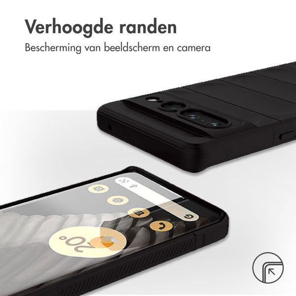 imoshion EasyGrip Backcover Google Pixel 7 Pro - Zwart