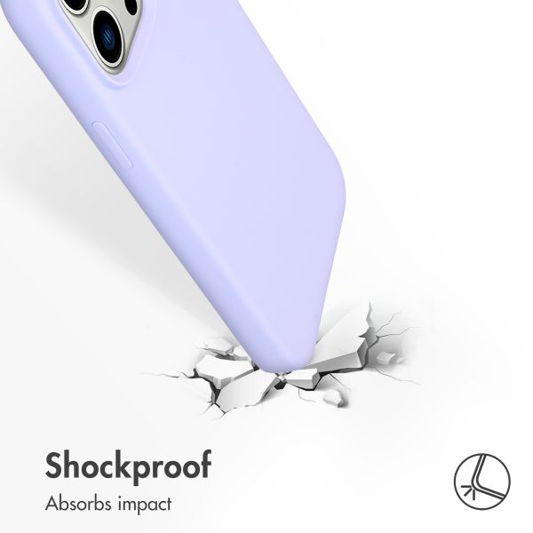 Accezz Liquid Silicone Back Cover Apple iPhone 14 Pro Max - Purple