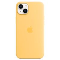 Apple Silicone Back Cover with MagSafe Apple iPhone 14 Plus - Sunglow