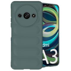 imoshion EasyGrip Backcover Xiaomi Redmi A3 - Donkergroen