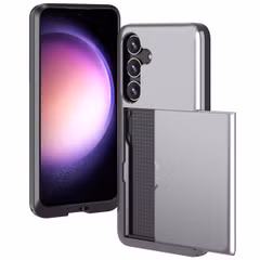 imoshion Backcover met pasjeshouder Samsung Galaxy S24 - Grijs