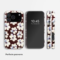 Selencia Vivid Backcover Apple iPhone 18 Pro Max / 17 Pro Max - Choco Flower Pop