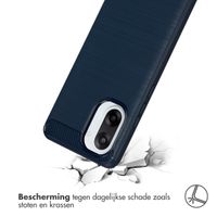 imoshion Brushed Backcover OnePlus Nord CE5 - Donkerblauw