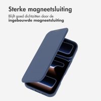 imoshion Transparante Bookcase met MagSafe Apple iPhone 17 Pro - Blauw