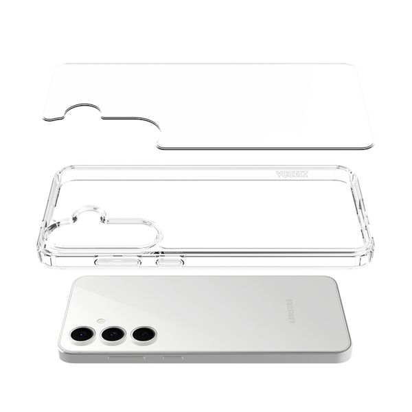 Accezz Xtreme Impact Backcover Samsung Galaxy S25 FE - Transparant