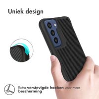 imoshion Rugged Hybrid Case Samsung Galaxy S21 FE - Zwart