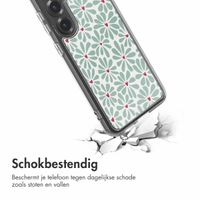 imoshion Design hoesje Samsung Galaxy S25 - Bloom Love Sage Green