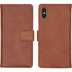 imoshion Luxe Bookcase Apple iPhone Xs / X - Bruin