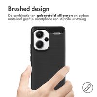 imoshion Brushed Backcover Xiaomi Redmi Note 13 Pro Plus (5G) - Zwart