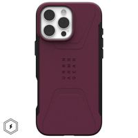 UAG Civilian Backcover MagSafe Apple iPhone 16 Pro Max - Bordeaux